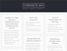 Tablet Screenshot of cybart.com